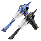 Mini Handheld Cleaner Rechargeable with with LCD Display,MultiNozzles and Charging Cable,Car V1192-AZ-W-33371