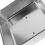 Rectangular Metal Basting Cover for Griddles and Home Cooking, Kitchen Accessory for Even Heat V1369-AZ3-W-18716