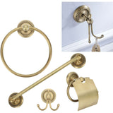 Retro Style Copper Towel Rack Storage Shelf Bathroom Shelf Home Decoration V1237-ZY-715-322