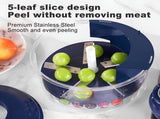 Blue Automatic Grape Peeler Machine - High-Efficiency & Mess-Free, Electric Fruit Skin Remover for V888-ELOSUNG42845