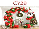 Christmas Balloon Combo 123PCS Arch Tree Sets V1132-SDLW9-CY028-032