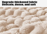 Extra Thick Flannel Fleece Throw Blanket Double Layer Warm & Soft Blanket for Bed, Couch, or V1366-AZ2-W-11873