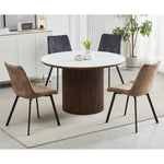 Sloane Fabric Dining Chairs - Taupe V411-HMT-SLOANE-TAUPE