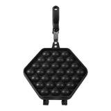 1x Aluminum Alloy NOn stick DIY Eggettes Pan Egg Bubble Cake Baking Mold Plate Using for Home V1294-YM0722-JYA01565