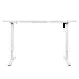 Levede Motorised Standing Desk Adjustable 140cm White 1000x 1MM DH4948-140S-WHWH