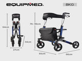 136kg Capacity Lightweight Design Adjustable Height V219-EQHCRL20A