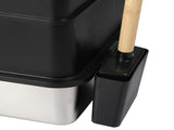 Pawz Cat Litter Box Stainless Steel Large Enclosed Odor Defensive High Sided PT1392-GY-AU