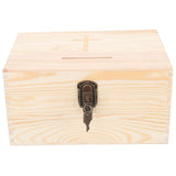 Deposit Box Donation Box Khaki 1Pcs V1370-AZ4-19598
