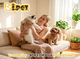 i.Pet 5L Automatic Pet Feeder Dual Bowl Smart Dispenser APP Control Cats Dogs PET-FEEDER-5DL-WIFI-BK