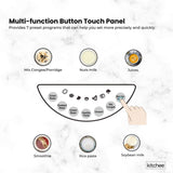 1.2L Electric Soy Bean Milk Maker Machine - Automatic Soya Almond Nut Blender V238-SUPDZ-23901946502