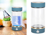 Hydrogen Water Bottle Generator USB Portable Hydrogen Water Maker Machine 380ml Blue V1294-YM0718-3117200198311