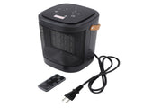 Desk Heater 1500W 5s Fast Heating 70&deg Oscillating 112h Timer Remote Control Tip Over Prevention V1294-YM0901-3113240224511