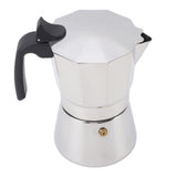 Stovetop Coffee Pot 304 Stainless Steel Exquisite Stylish Coffee Maker Pot for Home 300ML V1294-YM0901-3118240180112