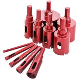 Diamond Hole Saw Set, Diamond Core Drill Bit For Tile/Glass/Marble V1188-MS-227-1696