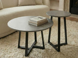 Interior Ave - Broadway Two Tier Coffee Table Set - Stone Grey V355-IA-CT4-GG