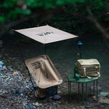 Sunshade Awning Folding Chair Set Khaki V728-OBA1005008777701312