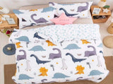 Dinosaur Noelle Leaf Quilt / Doona / Duvet Cover set V745-AQ080843D3
