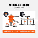 VEVOR 69 PCS Dent Repair Kit, Auto Car Body Paintless Dent Removal Tool Kit, Golden Lifter, Bridge V952-CSLBGJSJTJT69QVHUV3