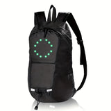 Cycling Backpack Safety Backpack Turn Signal Backpack LED Backpack Australia - Black - Size L V1347-127-65496-BLK-L