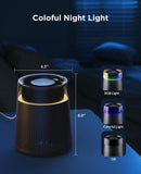 Air purifier - Air purifier with LED - Negative ion purifier - Home purifier - Negative ion V1188-MS-313-1053