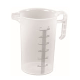 3L Measuring Jug Heavy Duty Clear Plastic Propylene Food Grade BPA 5 Pro-Jug V238-SUPDZ-33050465108048