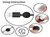 Cord Holder Clips - 12 PCS Black Cord Organizer, Adhesive Charger Wire Cord Clips, Wire V1370-AZ4-06026