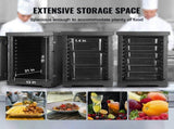 Insulated Food Pan Carrier, 90L Hot Box for Catering, LLDPE Food Box Carrier with Double Buckles, V952-SPBWXHSEPP90LLAXYV0