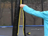 Kahuna Blizzard 10 ft Trampoline with Basketball Set Orange TRA-BLZ-10-OR-BB
