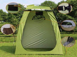 Pop-up Tent Changing Room Foldable Outdoor Camping Shelter with Inner Pocket, 120x120x190 cm, Green V1188-MS-325-0985