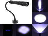2 in 1 USB Rechargeable LED Flashlight Working Light with Magnetic Base for CNC Milling Machine V1294-YM0901-3119200103711