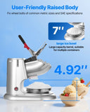 VEVOR Commercial Ice Crusher 100KG/H Electric Snow Cone Maker Shaved Ice Silver V952-SBJJGKYS220B670I5001V3