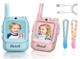 2-Pack Mini Wireless Video Intercom Set for Children - Educational and Interactive V888-ELOSUNG42361