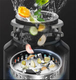 550W Food Waste Disposer with AU Plug, 4000RPM, Black, Stainless Steel for Kitchen V178-59339