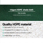 Instahut 70% Shade Cloth 3.66x20m Shadecloth Sail Heavy Duty Green SH-CL-366X200-175-GR