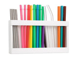 Tyidzon Acrylic Straw for Cabinet, Reusable Tumbler Straw Organizer Storage Container Straw V1189-LWWAL-20260325-01199