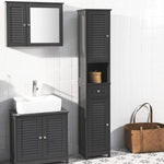 Freestanding Tall Bathroom Cabinet 170 x 32 x 30 cm V178-86906