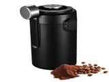 Airtight Coffee Canister with Humidity Gauge Date Record Disk One Way Exhaust Valve Double Layer V1294-YM0901-H49316B