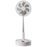8 Inch Foldable Oscillating Standing Fan with Remote Control, 4 Speed Adjustable Portable Desk Quiet V952-CDFS8YCSSSF0UQN12V9