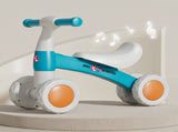 Balance Bike, Pedal-Free Baby Scooter, Toddler Learning Walker with Music for Ages 13 Sky Blue V1265-AU-497-TIANLAN