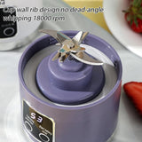 Digital Display Juicer-Smart LED Display, Diet-Friendly Portable Multimode Blender Personal Electric V1197-JD-130403