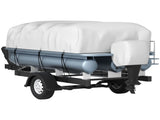 Pontoon Boat Cover, Fit for 17'-20' Boat, Heavy Duty 600D Marine Grade Oxford Fabric, UV Resistant V952-FQCZYCYCB21245KUNV0