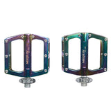 SWETRACE Colorful Aluminum Alloy Foot Pedals for Cyclists 1 Pair 4.5*3.6*0.8in V1189-LWWAL-20260327-03734