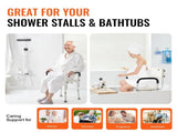 Shower Chair, Shower Seat with Back, Adjustable Height Shower Stool, Shower Chair for Inside Shower V952-LYYFXFLHJPESAQLY8V0