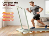 Everfit 3 in 1 Walking Pad Treadmill 12% Incline Under Desk Foldable Treadmills for Home Gym With TMILL-380H-2INC-GN