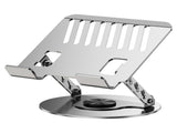 360 Degree Rotatable Laptop Stand Adjustable Aluminium Ergonomic Notebook Holder Small Size V888-ELOSUNG54393
