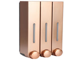 420MLx3 Wall Mounted Hand Washing Liquid Soap Dispenser for Bathroom Kitchen SuppliesGold V1294-YM0901-3112210023811