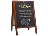 VEOVR A Frameboard Sign, 50x102 cm Double-Sided Sidewalk Signs, Freestanding Vintage Wooden V952-LSCTB2040INCHRVHUV0