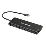 Simplecom CHT814 14-in-1 USB-C 4K Triple Display MST Docking Station with Dual HDMI DP V1202-V2-USSI-CHT814