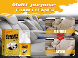Foam Cleaner, Leather Seat Supplies Decontamination Multi-Functional Interior Cleaner V201-W13288636