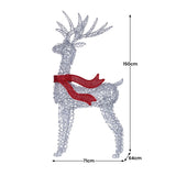 Christabelle Large 1.5m Christmas Reindeer Outdoor Indoor Display Decoration Lawn Statue LED Li 112_SB505